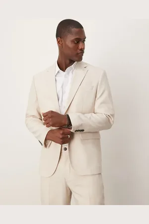SELECTED Neil regular fit blazer in cream
