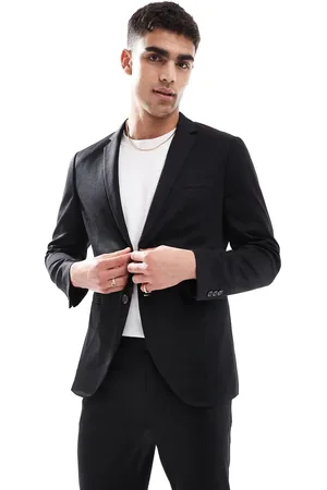 JACK & JONES Slim fit jersey suit jacket in