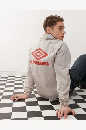 Umbro Washed drill sweat top in