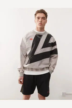 Umbro Washed diamond drill sweatshirt in multi