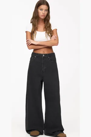 Pull&Bear Baggy oversized wide leg jean in
