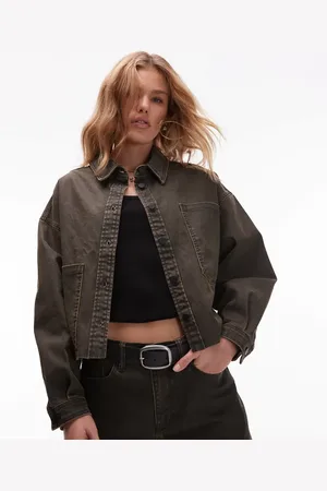 AllSaints Nicky denim shacket in