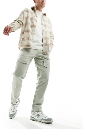 Another Influence Front pocket cargo trousers in mint green