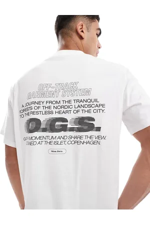 JACK & JONES Oversized back print t-shirt in