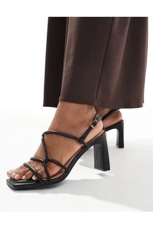 New Look Twist knot block heeled sandal in