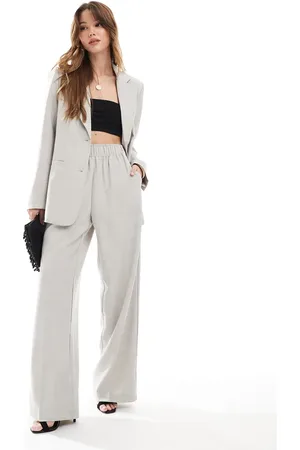 VERO MODA Pull on trouser co-ord in grey
