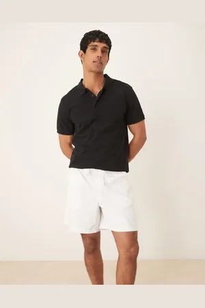 ASOS Wide linen blend shorts in
