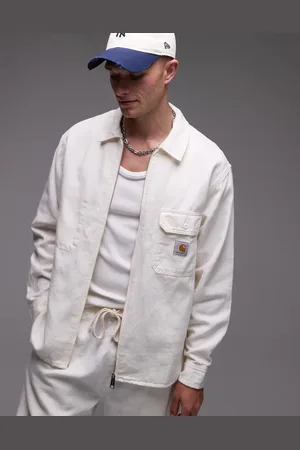Carhartt Rainer shirt jacket in off