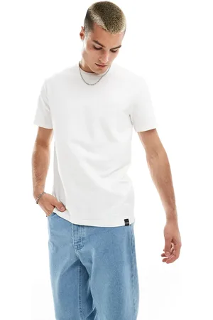 Only & Sons Short sleeve waffle t-shirt in