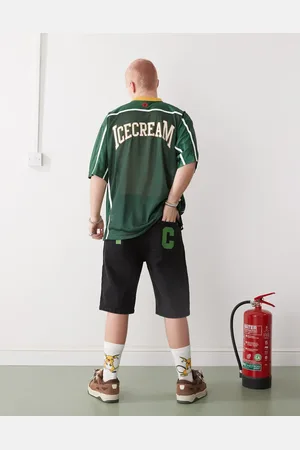 ICECREAM Cherry applique football jersey in
