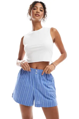 ONLY Boxer shorts in and white stripe