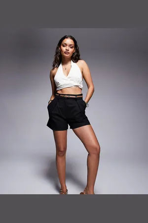 River Island Belted tailored short in
