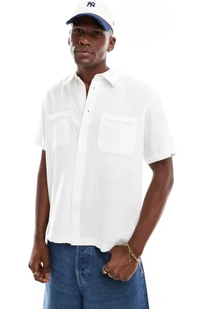 Only & Sons Short sleeve resort collar shirt in