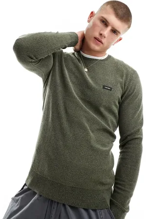 Calvin Klein Cotton nylon mouline sweater in