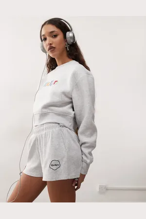 Kickers Knit shorts in marl co-ord