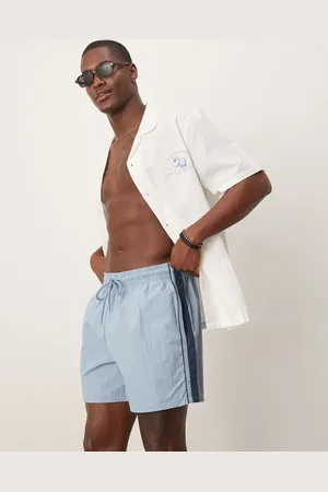 Abercrombie & Fitch Relaxed short with contrast side stripe in