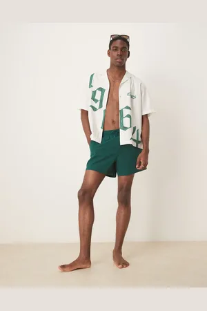 Abercrombie & Fitch Swimwear 5"" seersucker short in