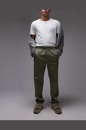Lacoste Straight leg trousers in khaki