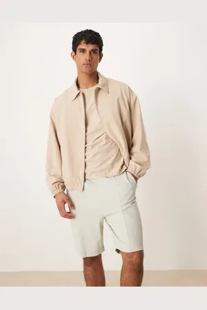 ASOS Slim pique short in