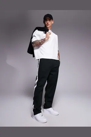 Armani Exchange Tracksuit joggers with logo taping in