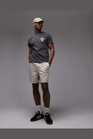 Tommy Hilfiger Loose twill shorts in off