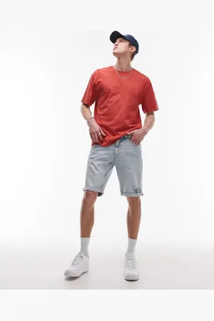 Tommy Hilfiger Ronnie slim denim shorts in light wash