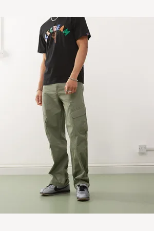 Karl Kani OG slanted pocket cargo trousers in khaki