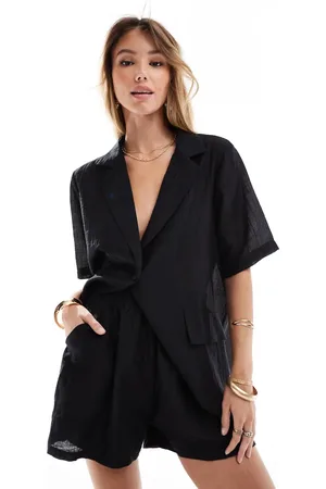 Sixth June Co-ord linen relaxed short in