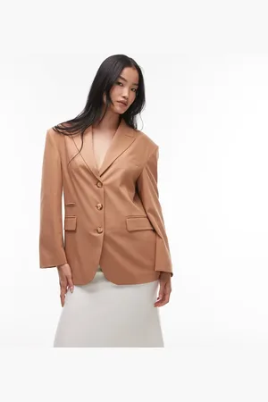 ASOS Oversized blazer co ord in camel