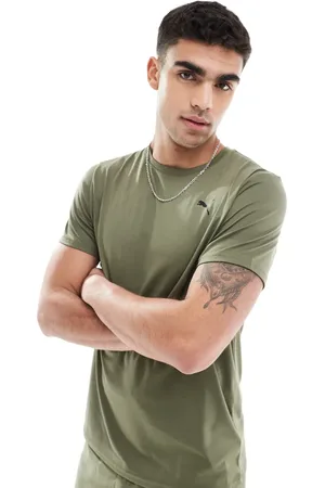 PUMA Essentials t-shirt in khaki