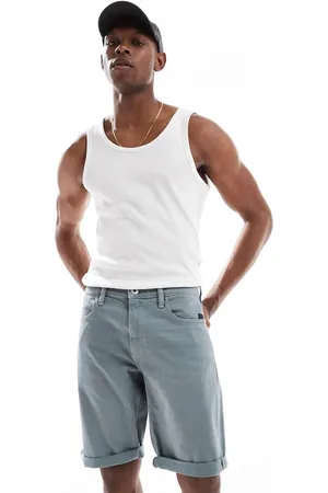 G-Star Mosa denim shorts in sage
