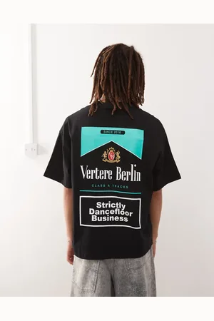 Vertere Berlin Logo motif back print oversized t-shirt in