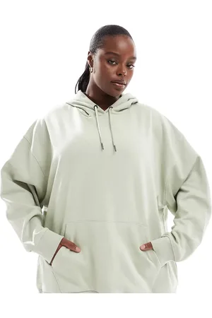 ASOS ASOS DESIGN Curve oversized hoodie in desert