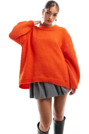 ASOS Oversized crew neck jumper in