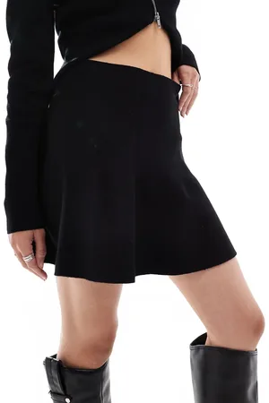Stradivarius Knitted mini skirt co-ord in