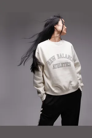 New Balance Graphic sweatshirt in off