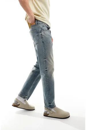 Pull&Bear Straight vintage jeans in dirty