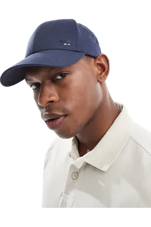 HUGO BOSS BOSS Zed icon stripe logo cotton baseball cap in