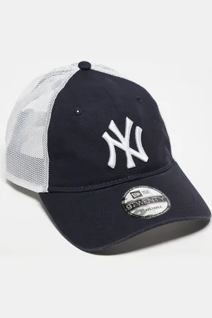 New Era NY Yankees 9twenty washed trucker cap in