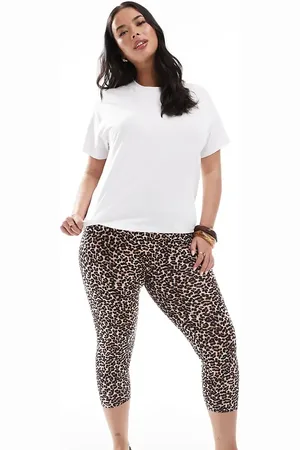 ONLY Short leggings in animal print