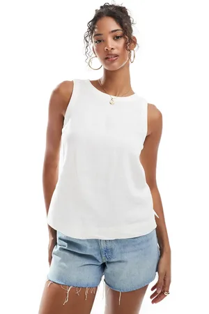 New Look Linen shell top in
