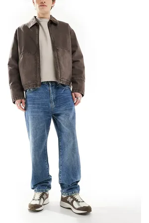 Pull&Bear Loose fit jean in mid