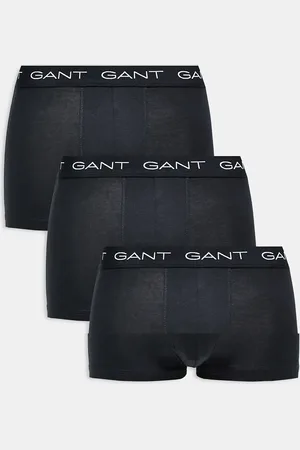 GANT 3 pack boxer briefs with logo waistband in