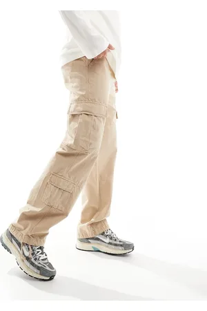 Guess Unisex cargo trousers in beige