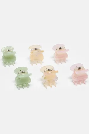 Sui Ava 6 pack mini hair claws in
