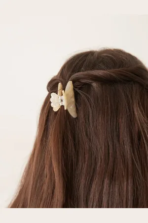 Sui Ava Helle Vacanza mini hair claw in pale