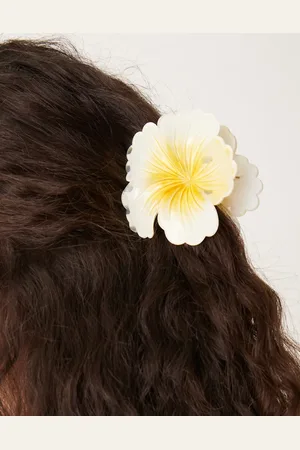 Sui Ava Hawaii flower large hair claw in