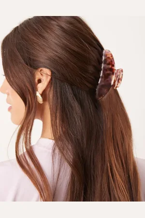 Sui Ava Ida large hair claw in pink mix