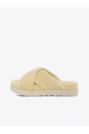 UGG Mulher Pantufas - Slippers Yellow