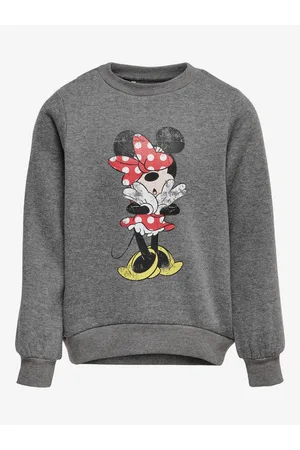 ONLY Mickey Kids Sweatshirt Grey